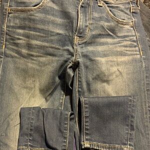 American Eagle Outfitters Blue Straight Jeans with Vintage Fading
3 pairs bundle